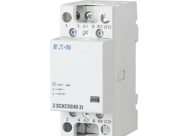 Eaton Z-SCH230/40-31 Asennussuojaus Nimellisjännite: 230 V, 240 V Katkaisuvirta (max.): 40 A 3 x katkaisija, 1 x katkaisukosketin 1 kpl 1 kpl