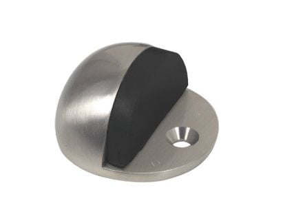 Dørstopper i metall, satinnikkel ODNC