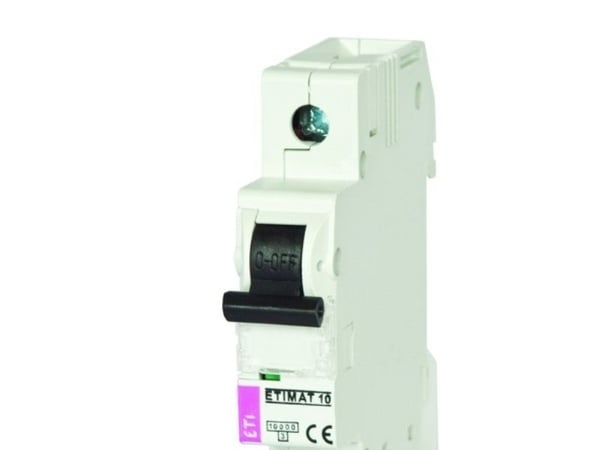 Eti-Polam Pienoiskatkaisija ETIMAT10 1P B 20A 10kA AC - 002121717 Eti-Polam Pienoiskatkaisija ETIMAT10 1P B 20A 10kA AC - 002121717