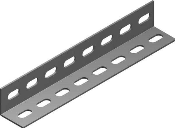 Perforerad vinkel bak KTC25H25/2 25x25 mm 620320