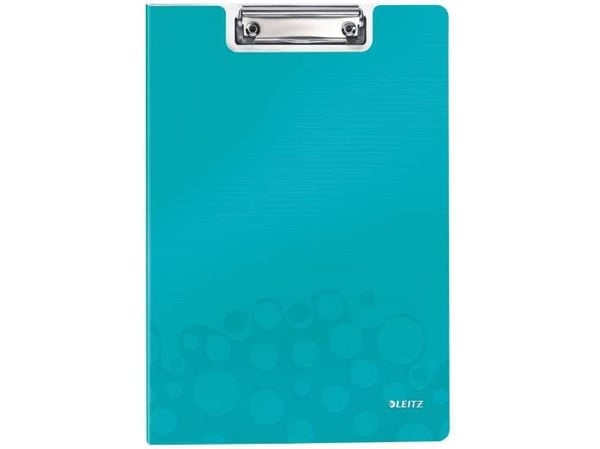 Leitz WOW - Notatbrettmappe - for A4 (210 x 297 mm) - kapasitet: 75 ark - turkismetallisk