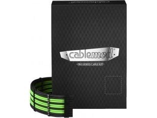 CableMod-kablar, svarta och gröna (ZUAD-927)