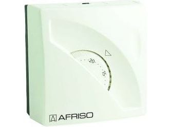 Afriso romtermostat TA3 10–30°C 230 V uten varsellampe (4261600) Afriso romtermostat TA3 10–30°C 230 V uten varsellampe (4261600)