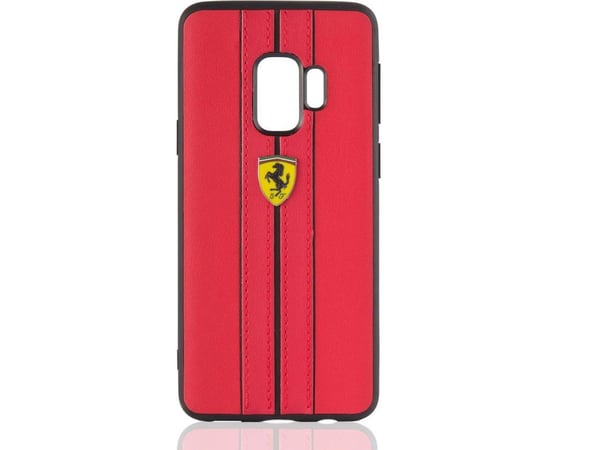 Samsung Galaxy S9 Ferrari deklas Urban (FESURHCS9REB) rød