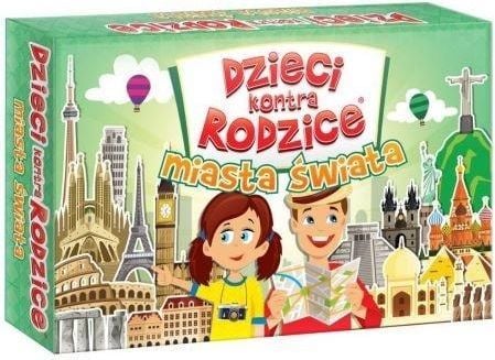 Kangur Gry Games Kengurupelit Lapset vastaan vanhemmat peli "Maailman kaupungit 71731".