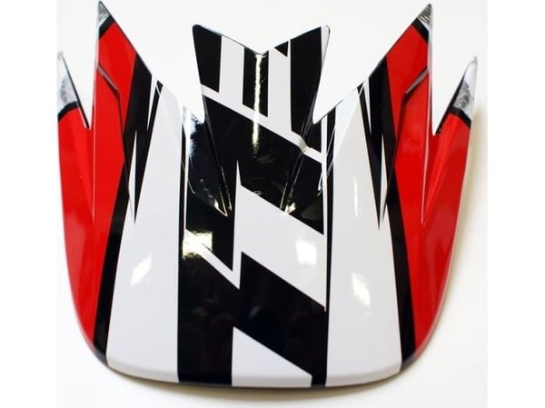 Bell panser/visor Sanction white black red 2017