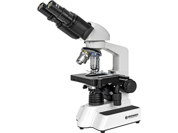Bresser Optics Researcher Bino, Digitalt, Sort, Hvit, 1000x, 40x