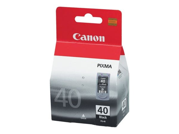 Canon PG-40, Perusvärintuotto, Väriainepohjainen muste, 16 ml, 1 kpl, Kertapakkaus