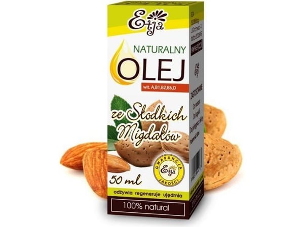 Etja olje av søte mandler, 50 ml Etja olje av søte mandler, 50 ml