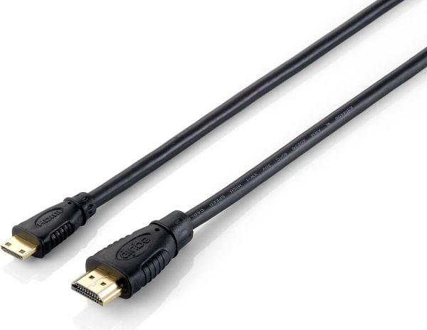 HDMI med Ethernet, A/C, 1m, HDMI, Mini-HDMI, HDMI A / C