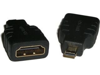 LogiLink AH0010, HDMI Type A (Standard), HDMI Type D (Mikro), Hunkjønn, Hankjønn, Rett, Rett