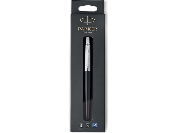 Parker 1953207, Klips, Uttrykkbar kulepenn med hengefeste, Gjenfyllbar, Blå, 1 stykker, Medium