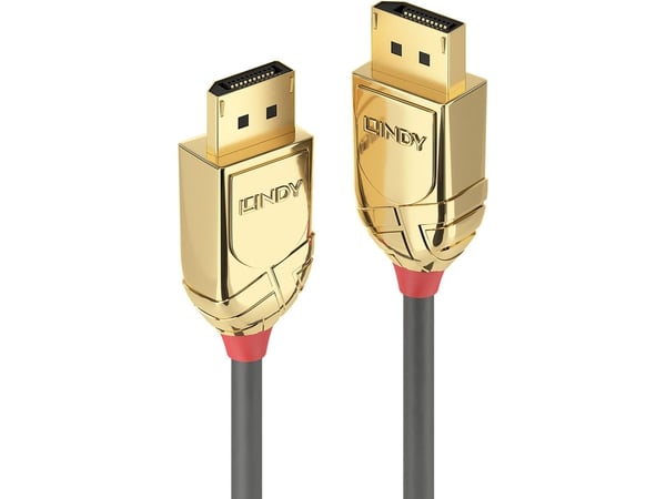 Lindy 36291, 1 m, DisplayPort, DisplayPort, Hankjønn, Hankjønn, Grå