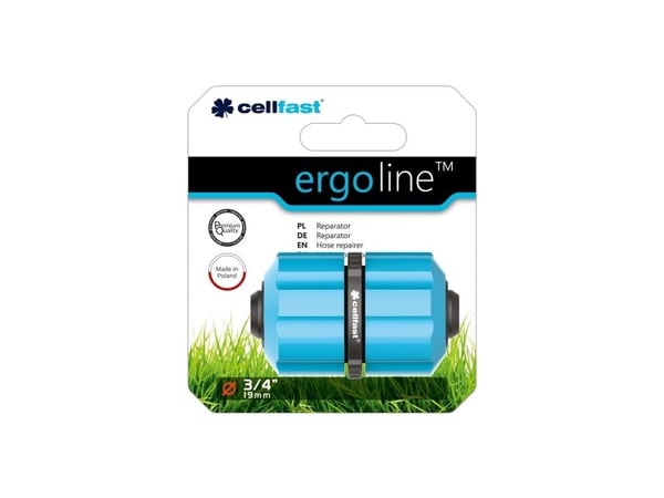 CELLFAST 53-105, Slangestik, 3/4", Hunstik/Hunstik, ABS, Polykarbonaatti (PC), Blå