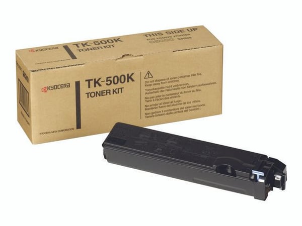 Kyocera TK 500K - Svart - original - tonersett - for FS-C5016, C5016DN, C5016DNH, C5016DTN, C5016N
