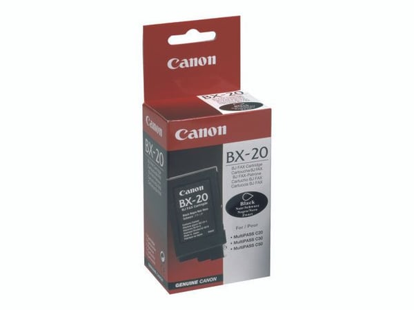 Canon Printhead BX-20, Väriainepohjainen muste, 1 kpl