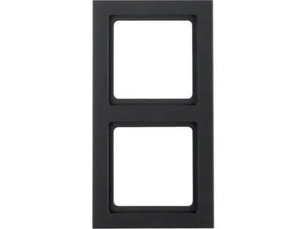 Berker 10126096, Antracit, Duroplast, Skruvlös, Berker, 10 styck