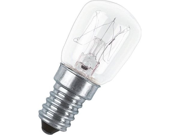OSRAM SPECIAL T/FRIDGE - Glødelyspære - form: T26 - klar finish - E14 - 15 W - klasse G - 2700 K