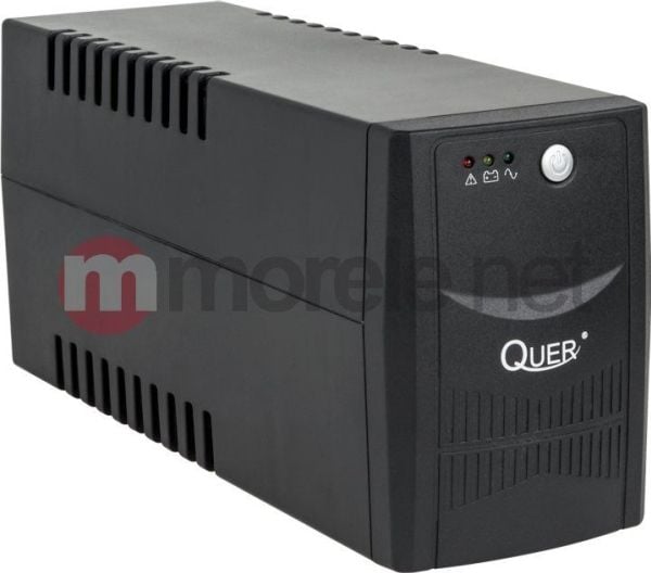 Quer Micropower 800 - UPS - AC 110/120/220/230/240 V - 400 watt - 800 VA - 9 Ah - utgangskontakter: 2