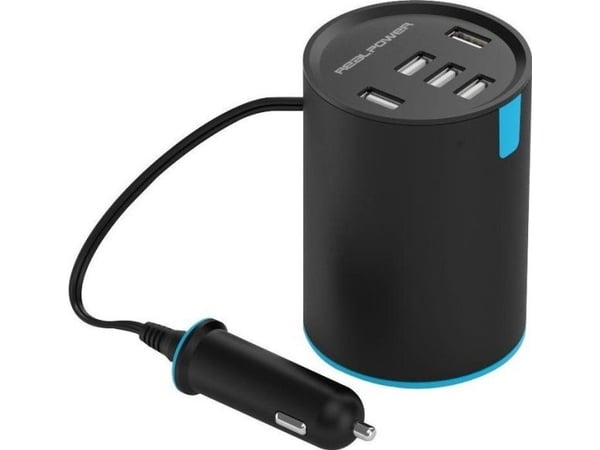 RealPower billader Tube 2400mA 5xUSB