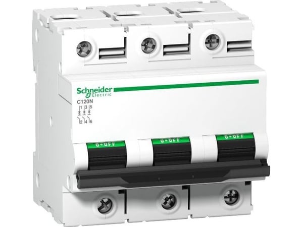 Schneider Electric C120N, Tyyppi C, IP20, 220/440 V