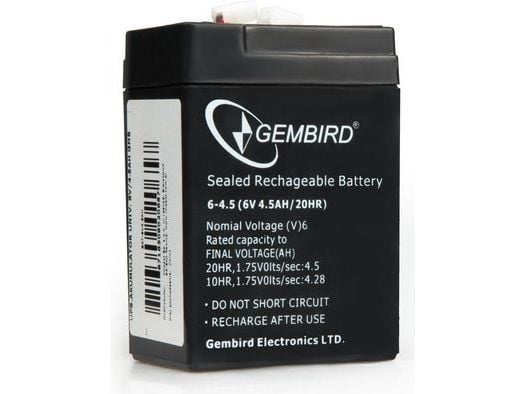 Gembird EnerGenie BAT-12V12AH - UPS-batteri - 1 x batteri - 12 Ah