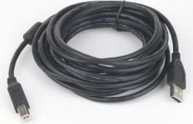 Gembird USB cable CABLE USB 2.0 AM-BM SCREEN + FERRITE 3M (34535)