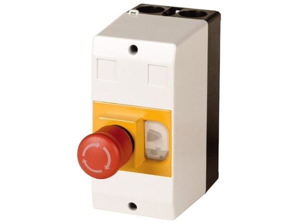 Eaton CI-PKZ01-PVT Tyhjä kotelo Pinta-asennus, Hätäpysäytyspainikkeella (L x S x K) 80 x 97 x 160 mm Harmaa, Keltainen, Punainen, Musta 1 kpl 1 kpl Eaton CI-PKZ01-PVT Tyhjä kotelo Pinta-asennus, Hätäpysäytyspainikkeella (L x S x K) 80 x 97 x 160 mm Harmaa, Keltainen, Punainen, Musta 1 kpl 1 kpl