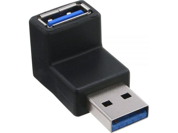 InLine 35300R, USB 3.0 A female, USB, Musta