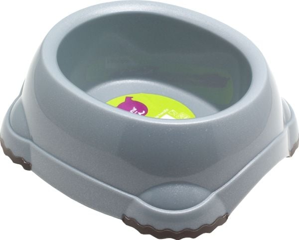 Yarro International MISKA MODERNA SMARTY med gummistopper sølv, 315 ml