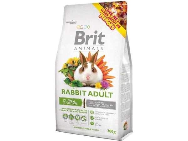 Brit Animals kanin vuxen komplett
