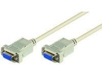 MicroConnect - Seriell kabel - DB-9 (hunn) til DB-9 (hunn) - 2 m
