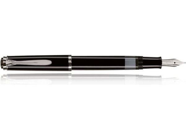 Pelikan Classic M205, Sort, Sølv, Rustfritt stål, Rustfritt stål, 125 mm, 12 g, 1 stykker