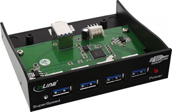 InLine 33395B, USB 1.1, USB 2.0, USB 3.2 Gen 1 (3.1 Gen 1) Type-A, 5000 Mbit/s, lajittelu