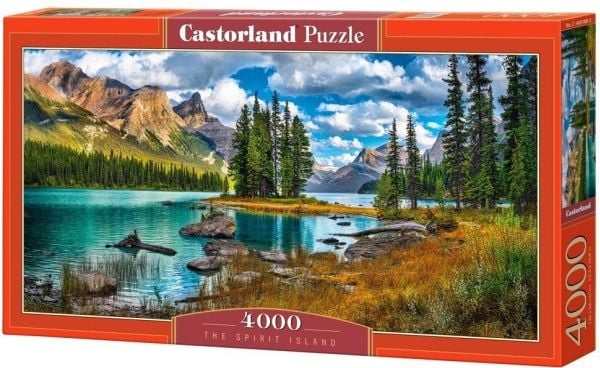 Castorland The spirit island 4000 pcs, 4000 stykker, Landskap, 9 år