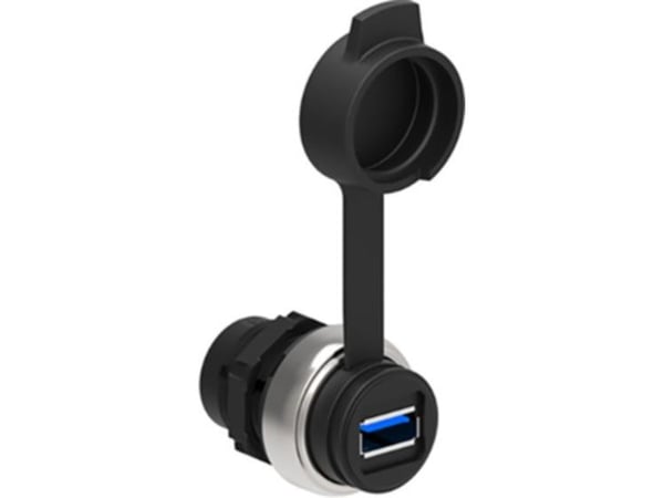 Lovato elektrisk 22 mm USB-kontakt, type 3.0, A/B-tilkobling (LPCD03)