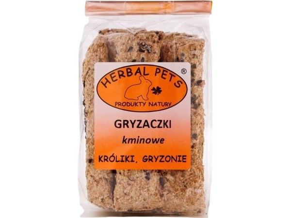 Herbal Pets smågnagersnacks med spisskummin til gnagere 160 g