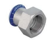 Overg.Mf Rustf 18mm-1/2 - M/indv.Gev MA-Press. Kun M-bakker