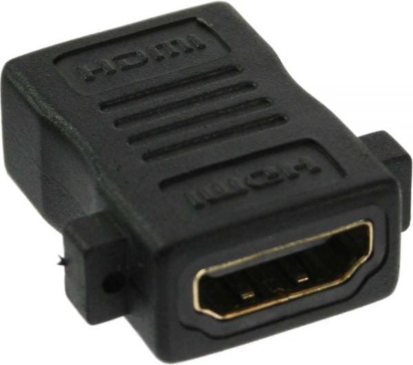 InLine 17600M, HDMI A female, HDMI A, Sort