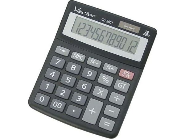Kalkulator Casio VECTOR KAV CD-2401