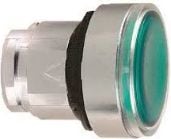 Schneider Electric ZB4BH033 Valokytkimen etuselementti (Ø) 22 mm Tyhjä Kromi, Vihreä 1 kpl