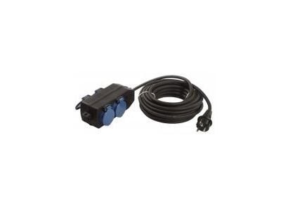 AS Schwabe Extension cord for work at a height of 4 outlets with 10m IP44 flaps