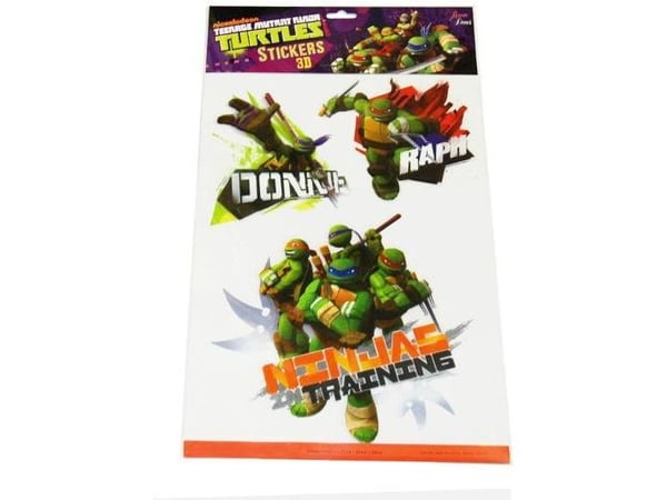Euro Trade väggdekoration 3D Teenage Mutant Ninja Turtles - 301093