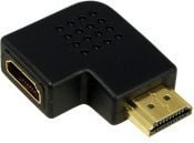LogiLink AH0008, HDMI, HDMI, Svart