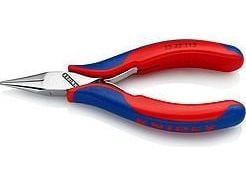 Knipex 35 22 115, Spisstang, 1,5 mm, 2,25 cm, Stål, Blå, Rød, 115 mm