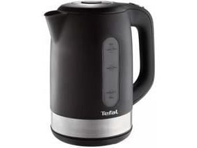 Tefal KO3308, 1,7 l, 2400 W, Svart, Vannivåindikator, Trådløs, Filtrering