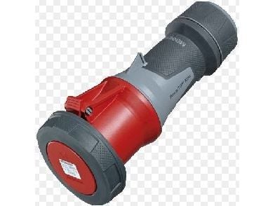 MENNEKES 14225, 5P, 6 h, Harmaa, Punainen, IP67, 400 V, 125 A