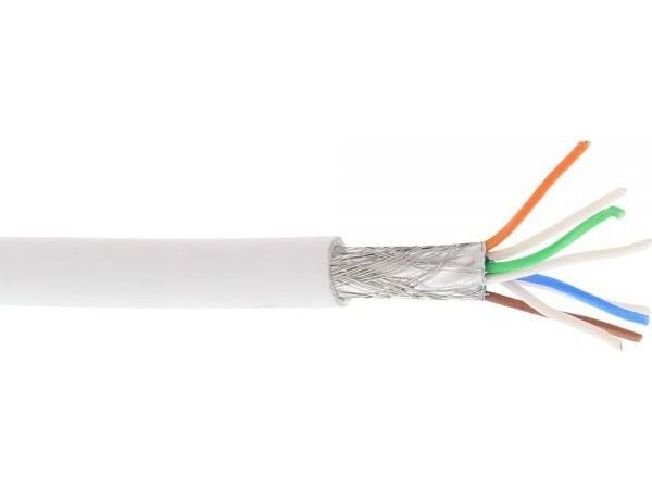 InLine 76899W, 100 m, Cat6a, S/FTP (S-STP), Valkoinen