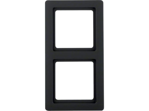 Berker 10126086, Antracit, Duroplast, Berker, Tygstruktur, 10 styck