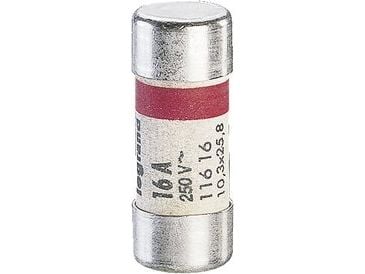 Legrand sylinterin sulakelenkki 10.3x25.8mm 16A 230V (011616)